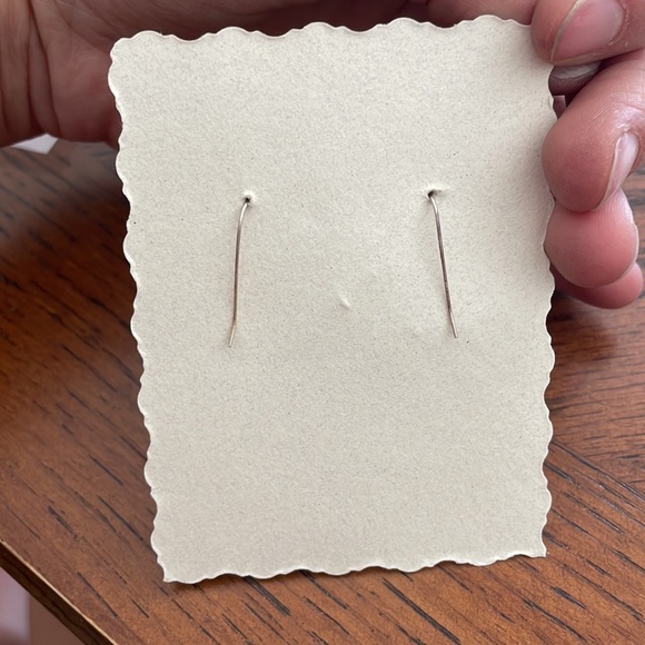 Sterling Silver Ruby Earrings - Picture 2 of 2